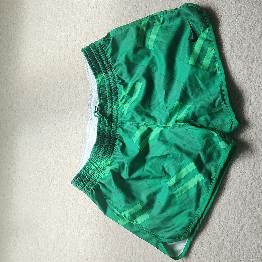 Nike size x-small green athletic shorts